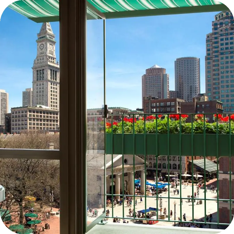The Bostonian Boston hotel view