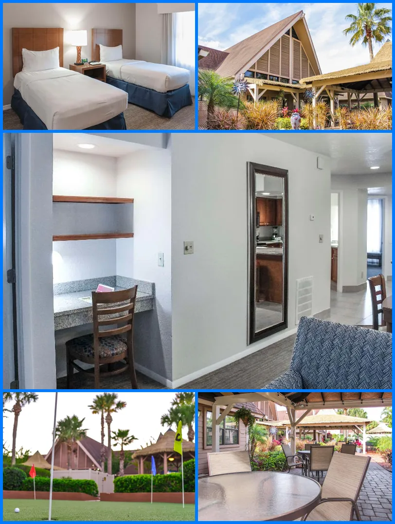 Hilton Vacation Club Polynesian Isles Kissimmee hotel main view