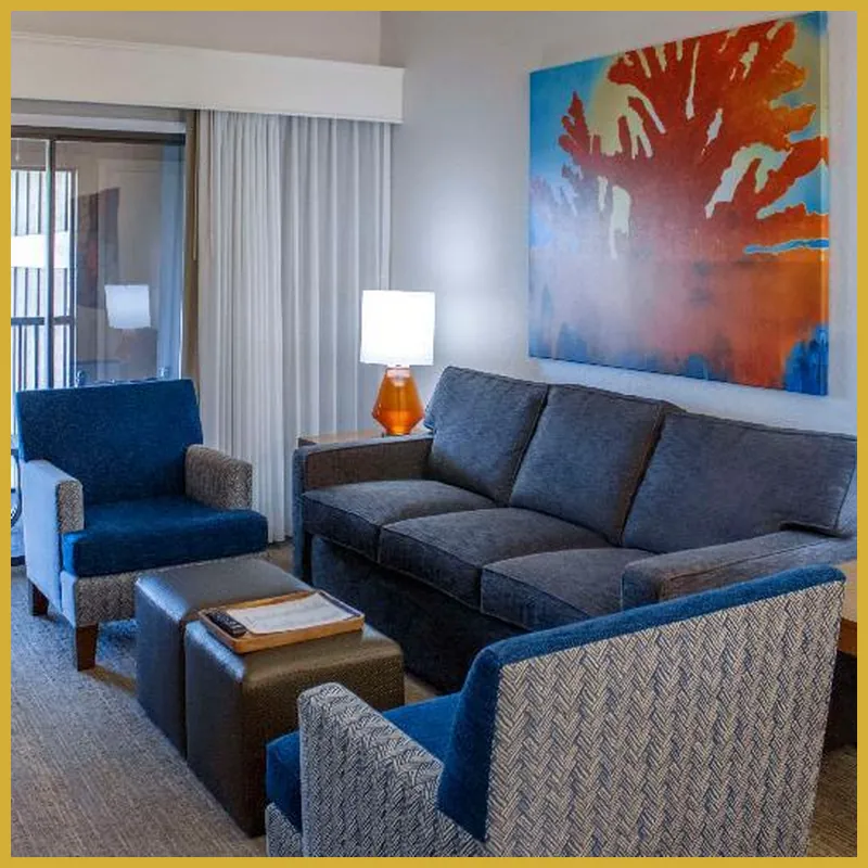 Hilton Vacation Club Polynesian Isles Kissimmee hotel room