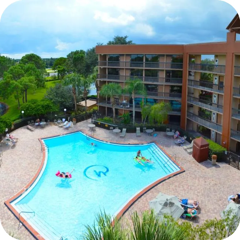 Rosen Inn Lake Buena Vista Orlando hotel view