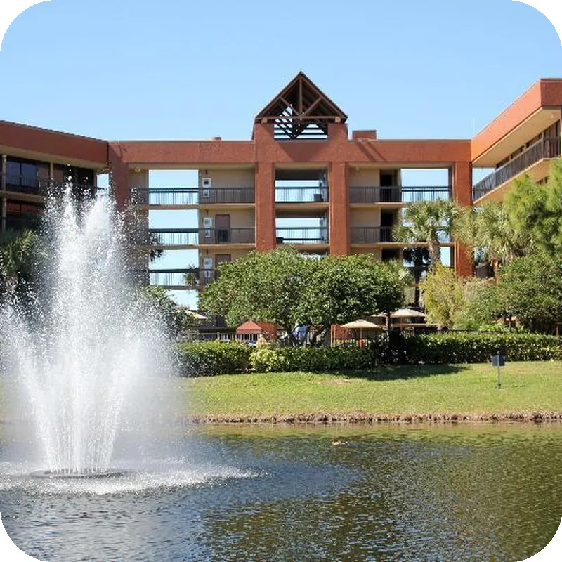 Rosen Inn Lake Buena Vista Orlando hotel view