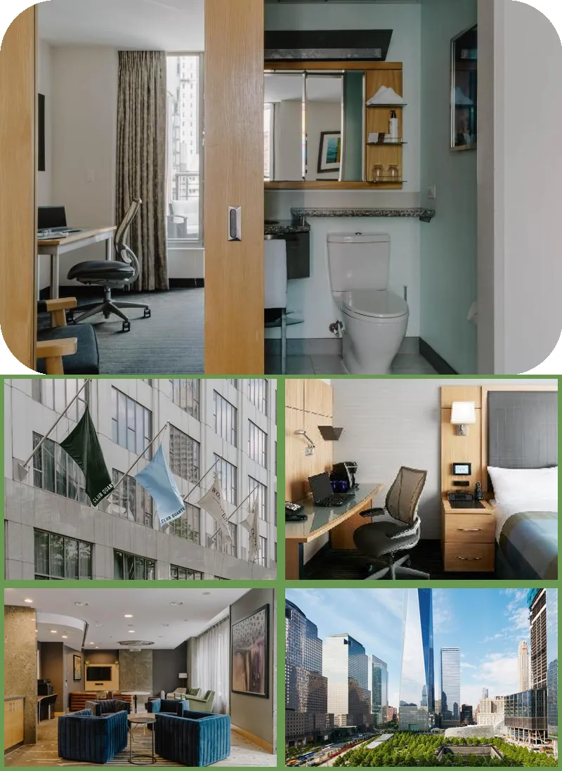 Club Quarters Hotel, World Trade Center hotel main view