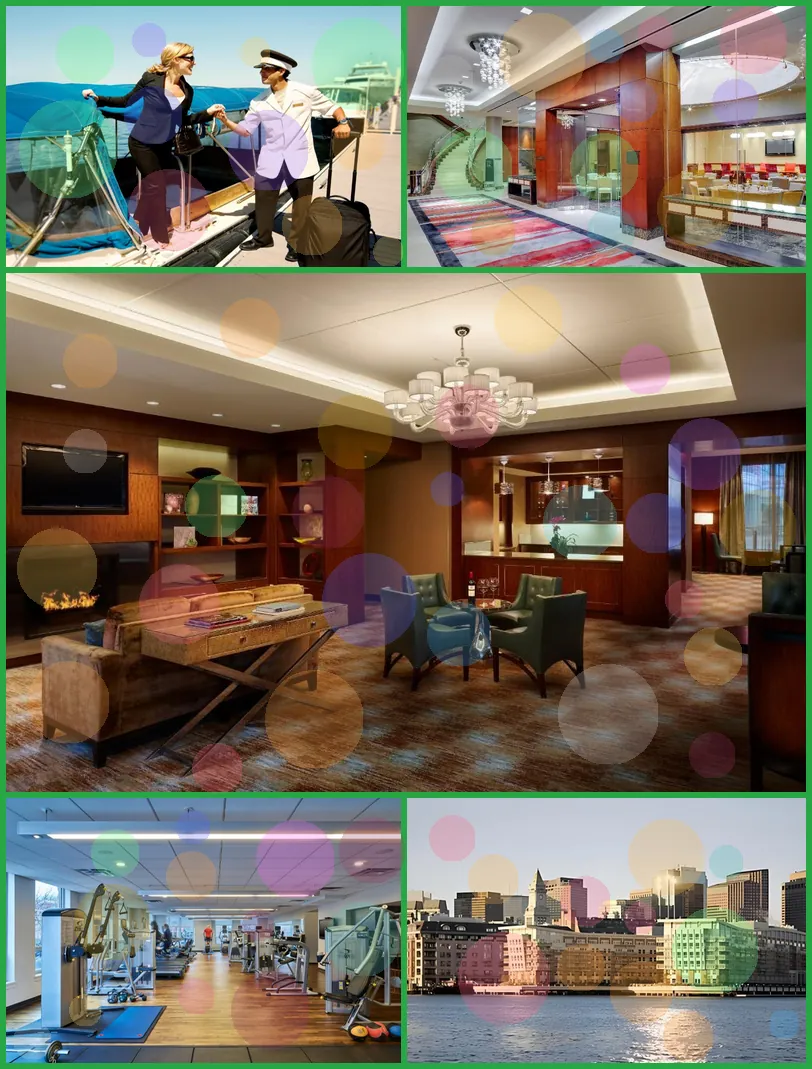 Battery Wharf Hotel, Boston Waterfront hotel main view