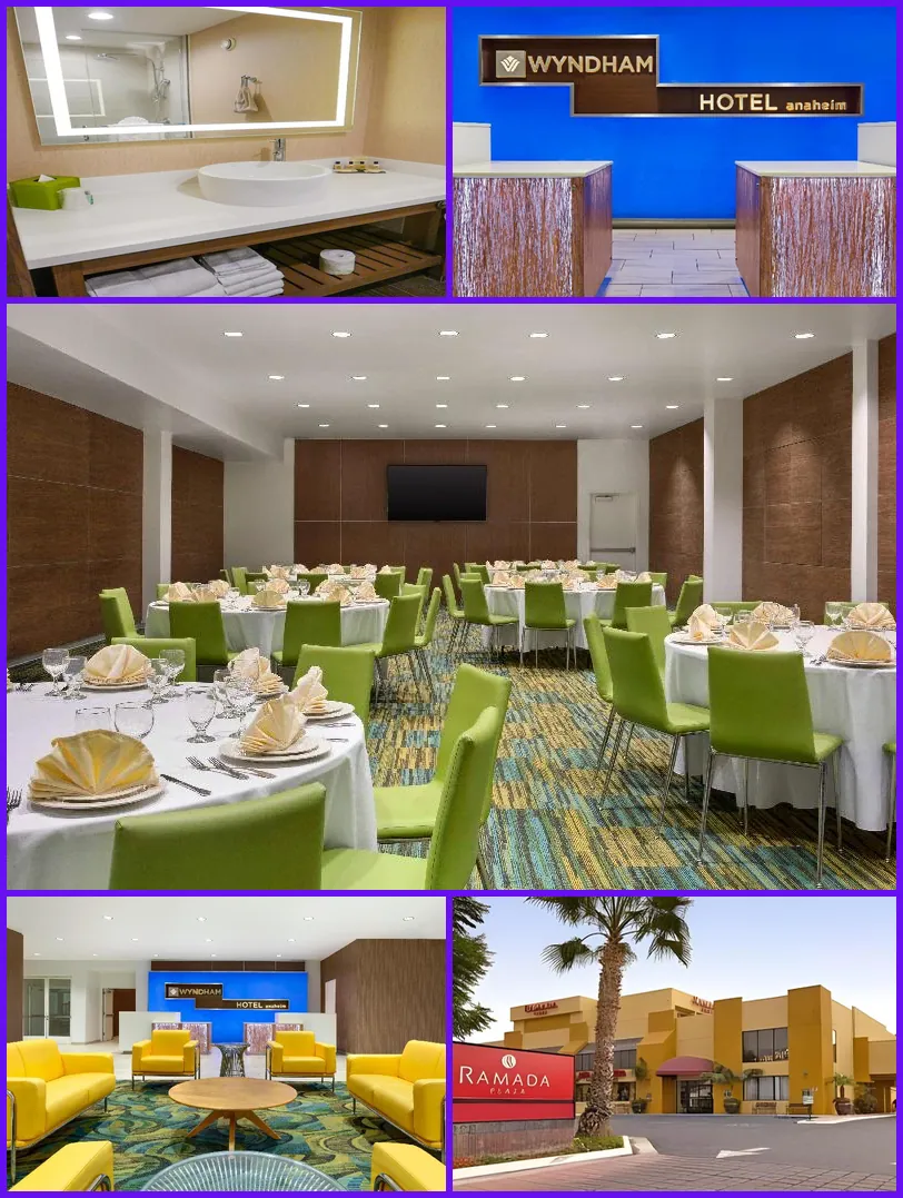 Wyndham Anaheim hotel main view