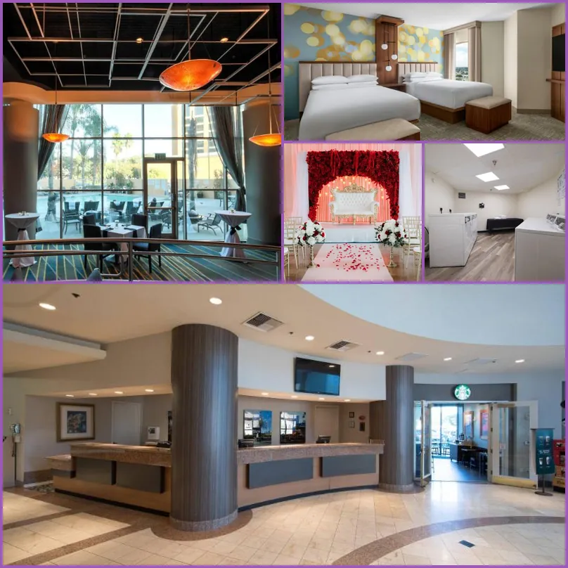 Anaheim Marriott Suites hotel main view