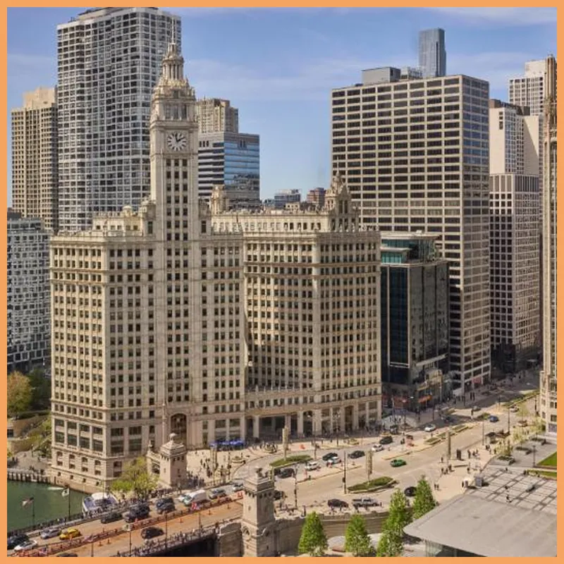 Hyatt Regency Chicago hotel view