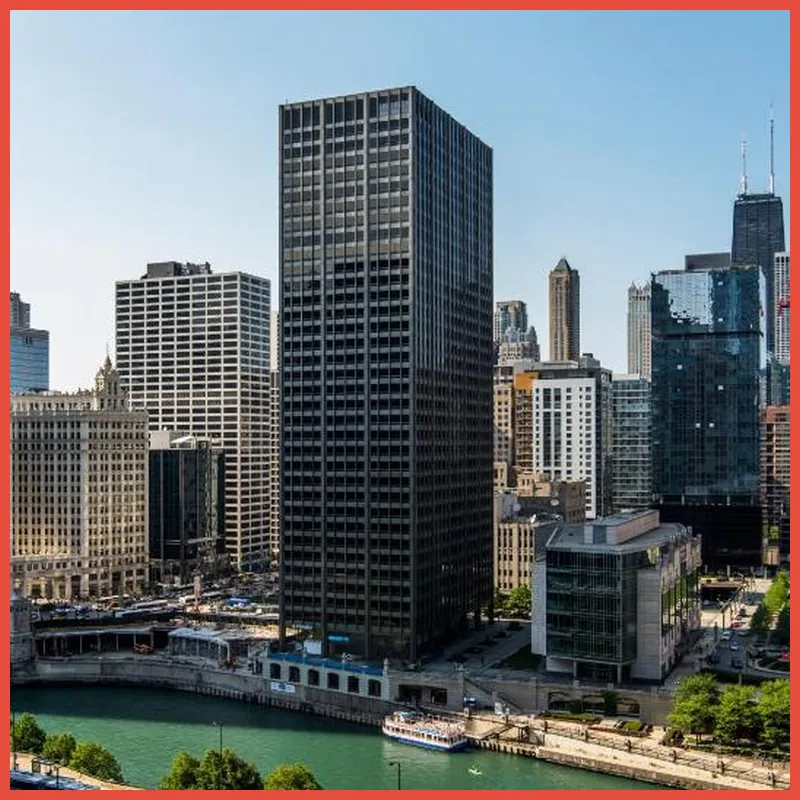Hyatt Regency Chicago hotel view