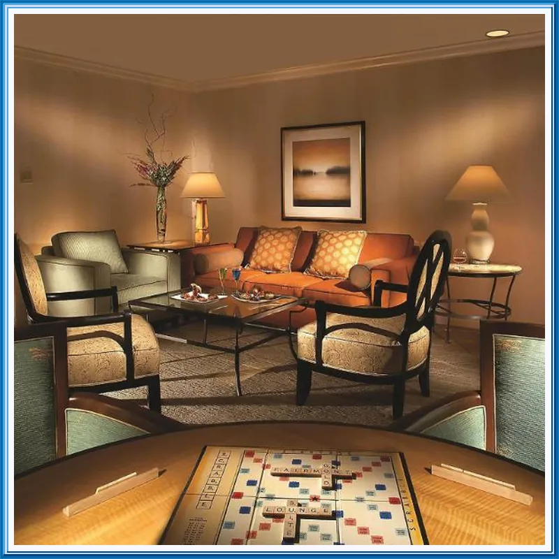 Fairmont Dallas hotel room