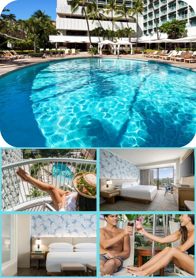 Sheraton Princess Kaiulani Waikiki Beach hotel main view