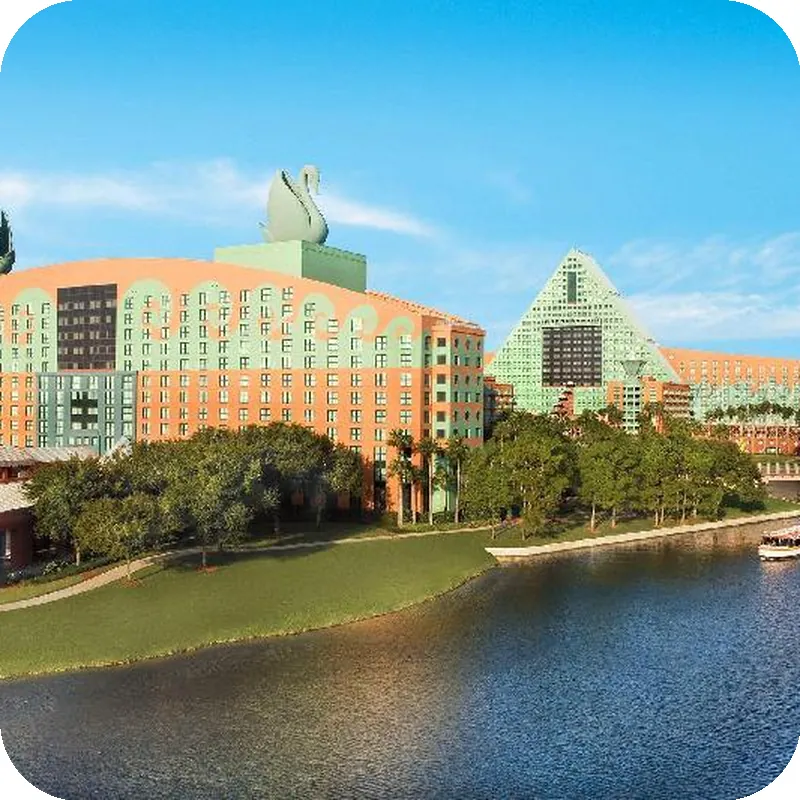 Walt Disney World Dolphin hotel view