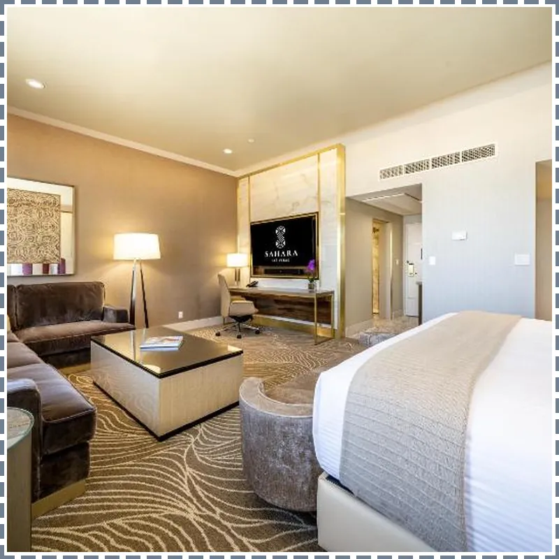 SAHARA Las Vegas hotel room