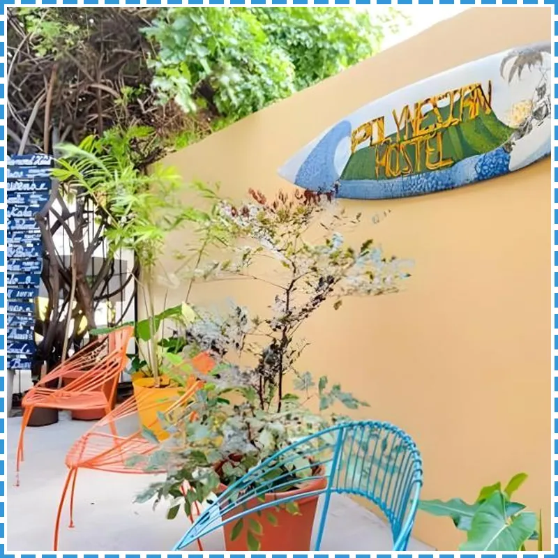 Polynesian Hostel Beach Club hotel view