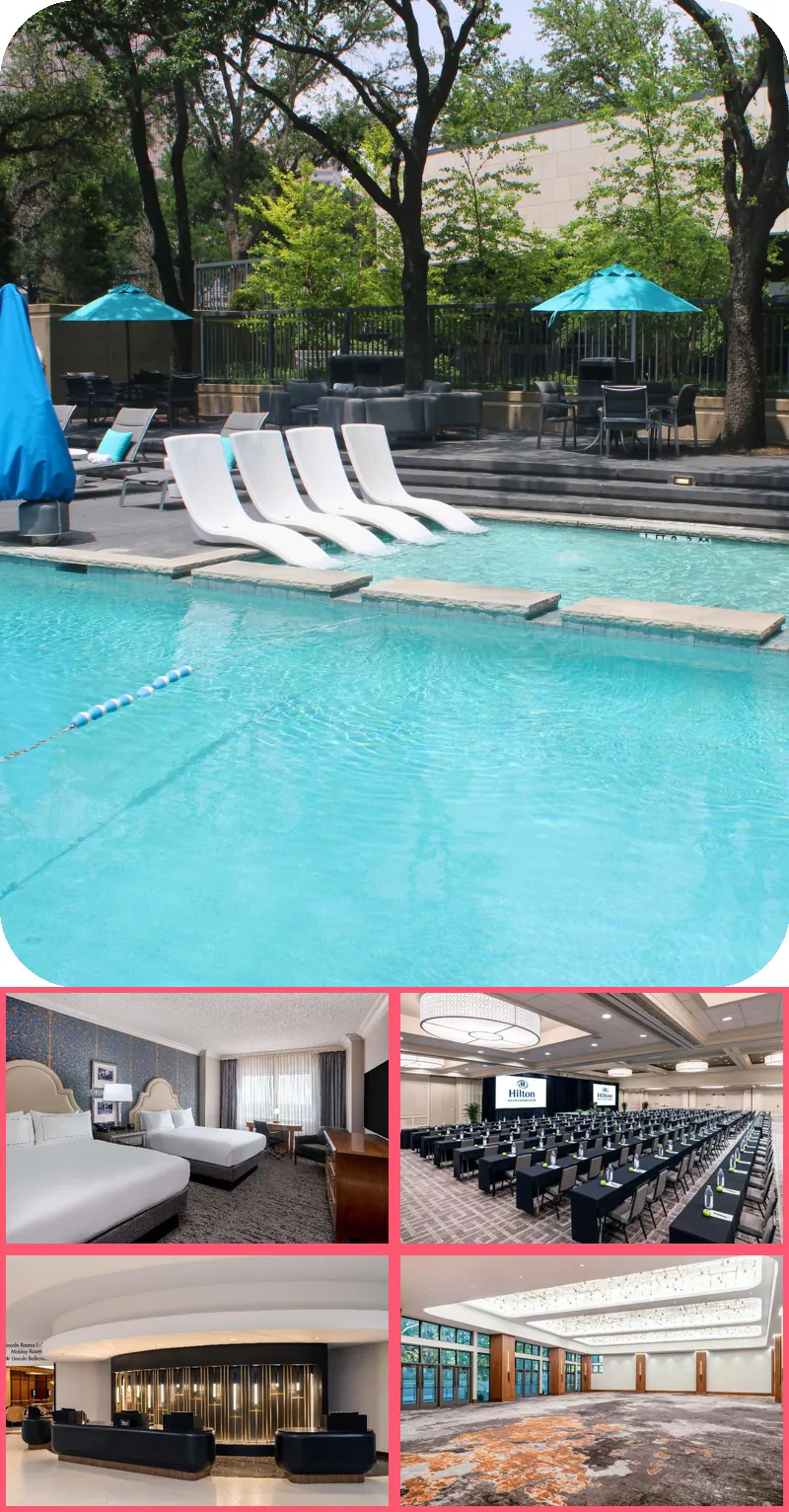 Hilton Dallas Lincoln Centre by the Galleria hotel main view