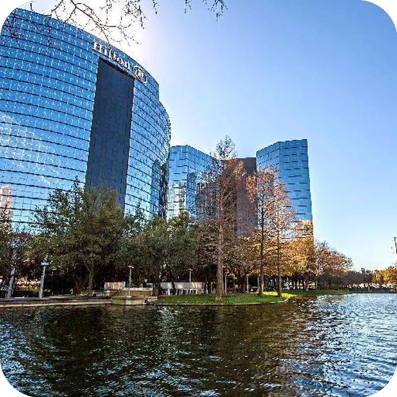 Hilton Dallas Lincoln Centre by the Galleria hotel view