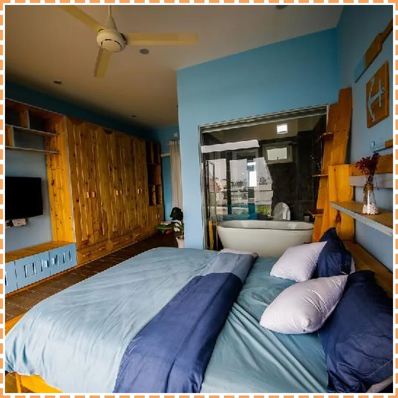 DANATRI*Deluxe*Balcony*Bathtub*TopFloor*MyKheBeach 호텔 내부 이미지