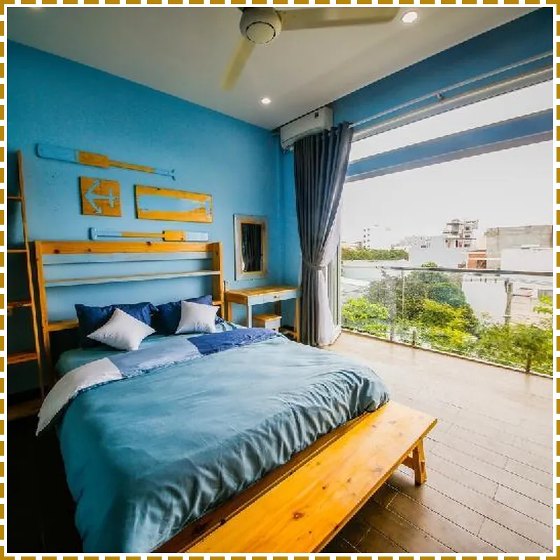 DANATRI*Deluxe*Balcony*Bathtub*TopFloor*MyKheBeach 호텔 내부 이미지