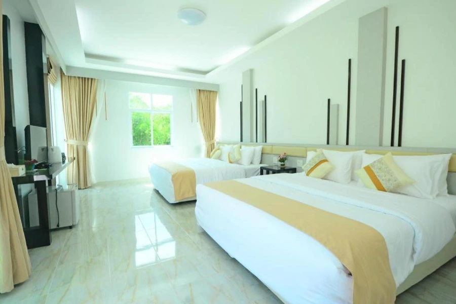 ห้องพัก พิมพ์ธาราบีช รีสอร์ท